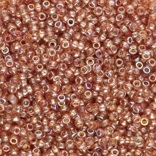 Rocaille Miyuki 15/0 55022 - Cristallo arancione arcobaleno x8g