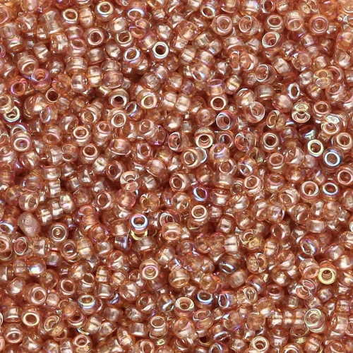 Rocaille Miyuki 15/0 55022 - Cristallo arancione arcobaleno x8g