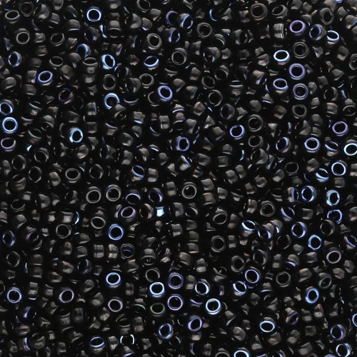 Rocaille Miyuki 15/0 55031 - Nero Azuro x8g