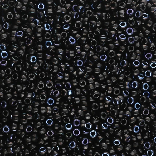 Rocaille Miyuki 15/0 55031 - Nero Azuro x8g