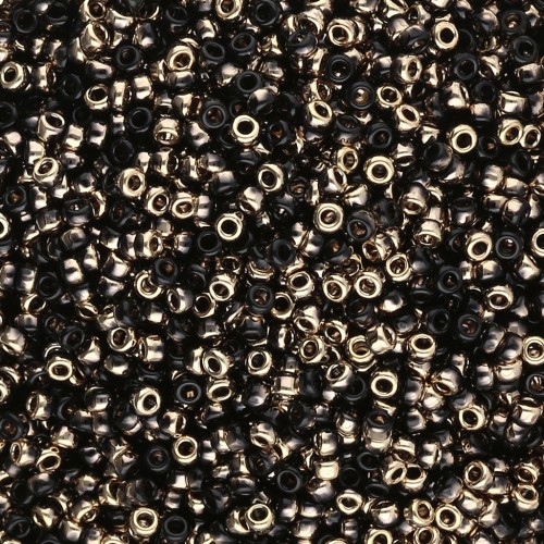 Rocaille Miyuki 15/0 55032 - Ambra nera x8g