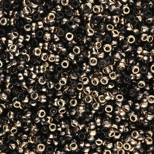 Rocaille Miyuki 15/0 55032 - Ambra nera x8g