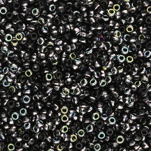 Rocaille Miyuki 15/0 55038 - Vitrail nero x8g