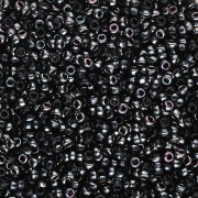 Rocaille Miyuki 15/0 55039 - Nero Albicocca Medio x8g