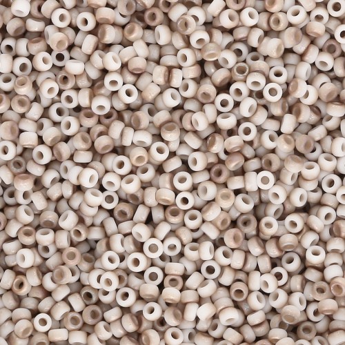 Rocaille Miyuki 15/0 55063 - Tappeto Celsiano Bianco Opaco x8g