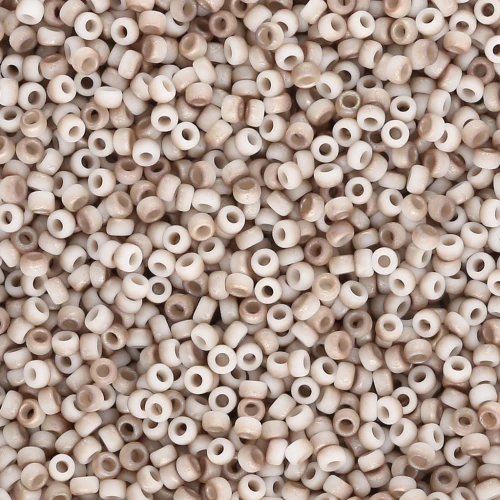 Rocaille Miyuki 15/0 55063 - Tappeto Celsiano Bianco Opaco x8g
