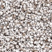 Rocaille Miyuki 15/0 55064 - Valentinite bianca opaca Mat x8g