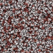 Rocaille Miyuki 15/0 55066 - Bianco opaco Sunset Mat x8g