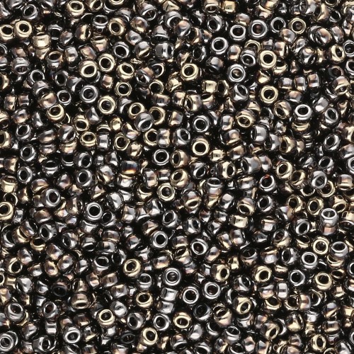 Rocaille Miyuki 15/0 55071 - Nero California Graphite x8g