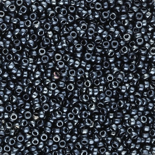 Rocaille Miyuki 15/0 55093 - Celsiano nero pieno x8g