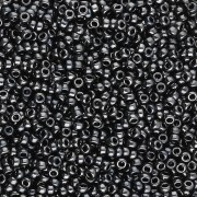 Rocaille Miyuki 15/0 55096 - Ematite nera sottovuoto completa x8g