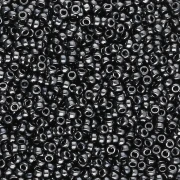 Rocaille Miyuki 15/0 55096 - Ematite nera sottovuoto completa x8g