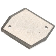 Cabochon - distanziatore Aurora A3265 17x13 mm - Crystal x1