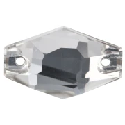Cabochon - distanziatore Aurora A3261 18x11 mm - Crystal x1