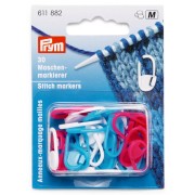 Set di 30 anelli marcatori a rete in plastica 22x10 mm con chiusura