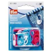 Set di 30 anelli marcatori a rete in plastica 22x10 mm con chiusura