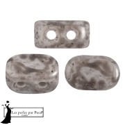 Perle di vetro Lipsi® di Puca® 4x6 mm - Mishmash Taupe x10g