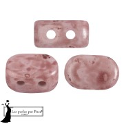Perle di vetro Lipsi® di Puca® 4x6 mm - Mishmash Topaz x10g