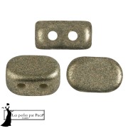 Crystal - Perle di vetro Lipsi® di Puca® 4x6 mm - Verde bronzo x10g Perle di vetro Lipsi® di Puca® 4x6 mm - Verde bronzo x10g