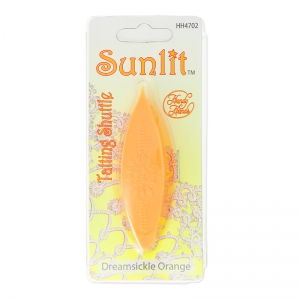 Navette - Tatting Shuttle Sunlit Dreamsickle Orange x1