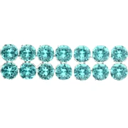 PureCrystal Crystal Mesh 40001 a 2 file, 5,3 mm - Reinvented Caribbean Green x 5 cm