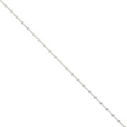 Catena a maglia decorativa da 2,1 mm - Argento 925 x 50 cm