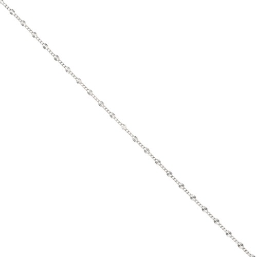 Catena a maglia decorativa da 2,1 mm - Argento 925 x 50 cm