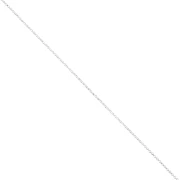 Catena a maglia Jaseron levigata 1,35 mm - Argento 925 x 50 cm