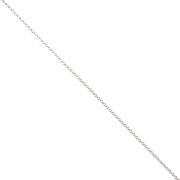 Catena a maglia Jaseron levigata da 1,7 mm - Argento 925 x 50 cm