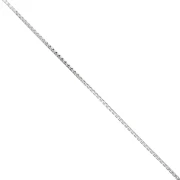 Catena a maglia veneziana specchiata 0,80 mm - Argento 925 x 50 cm