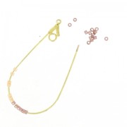 Orecchini a cerchio singolo 44x23 mm - Argento x2