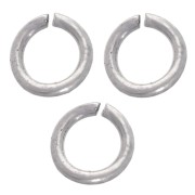 Anelli aperti 3x0,5 mm - Acciaio inossidabile 304L x100