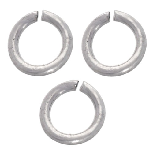 Anelli aperti 3x0,5 mm - Acciaio inossidabile 304L x100
