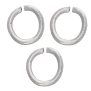 Anelli aperti 4x0,6 mm - Acciaio inossidabile 304L x100