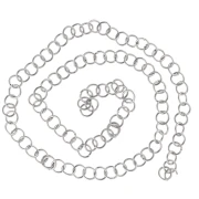 Anelli aperti 5x0,7 mm - Acciaio inossidabile 304L x100