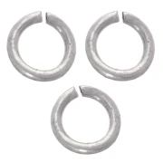 Anelli aperti 3x0,5 mm - Acciaio inossidabile 316L x100