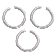 Anelli aperti 4x0,5 mm - Acciaio inossidabile 316L x100