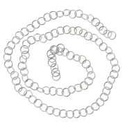 Anelli aperti 4x0,5 mm - Acciaio inossidabile 316L x100