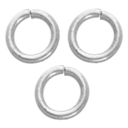 Anelli aperti 4x0,7 mm - Acciaio inossidabile 316L x100