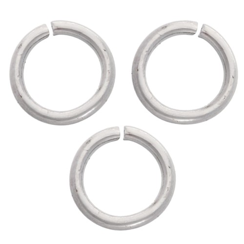 Anelli aperti 5x0,7 mm - Acciaio inossidabile 316L x100