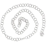 Anelli aperti 5x0,7 mm - Acciaio inossidabile 316L x100