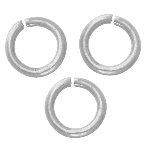 Anelli aperti 5x1 mm - Acciaio inossidabile 316L x100