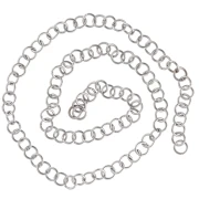 Anelli aperti 5x1 mm - Acciaio inossidabile 316L x100