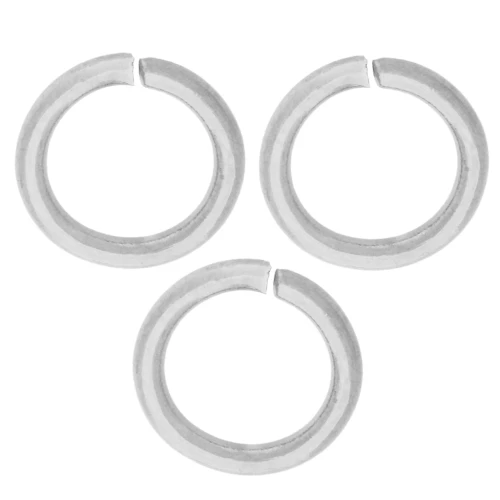 Anelli aperti 7x1 mm - Acciaio inossidabile 316L x100