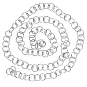 Anelli aperti 7x1 mm - Acciaio inossidabile 316L x100