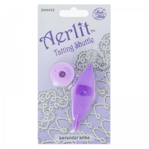 Navette - Tatting Shuttle Aerlit Lavender Lilac x1