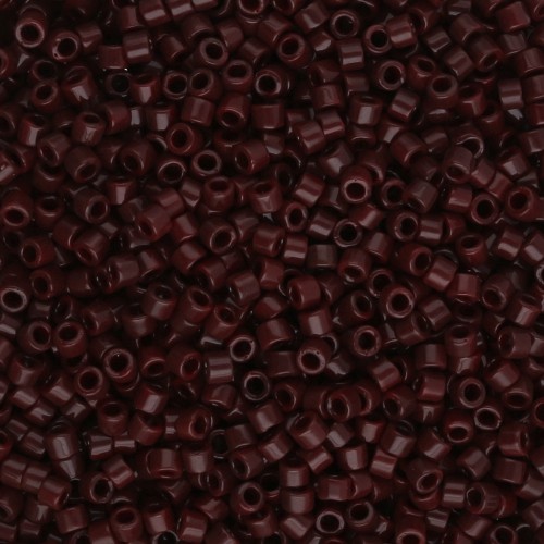 Miyuki Delica 11/0 DB0734 - Cioccolato opaco, confezione da 100 g