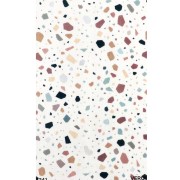 Terrazzo - Foglio di trasferimento VeroS 13,5x9 cm - Carta solubile per pasta polimerica - N. 341 Foglio di trasferimento VeroS 13,5x9 cm - Carta solubile per pasta polimerica - N. 341
