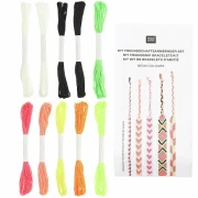 Kit bracciale brasiliano - Neon x1