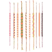 Kit bracciale brasiliano - Neon x1